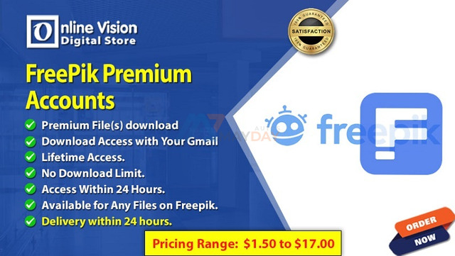 Freepik Premium Account(s) - 1/1