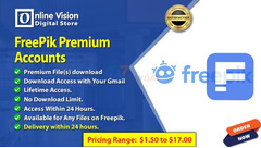Freepik Premium Account(s) - 1